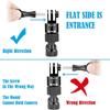 360 Degrees Rotary Aluminum Bike Bicycle Handlebar Mount for Gopro Hero 13 12 11 10 9  4Session 1/4 Screw Action Camera Mounting