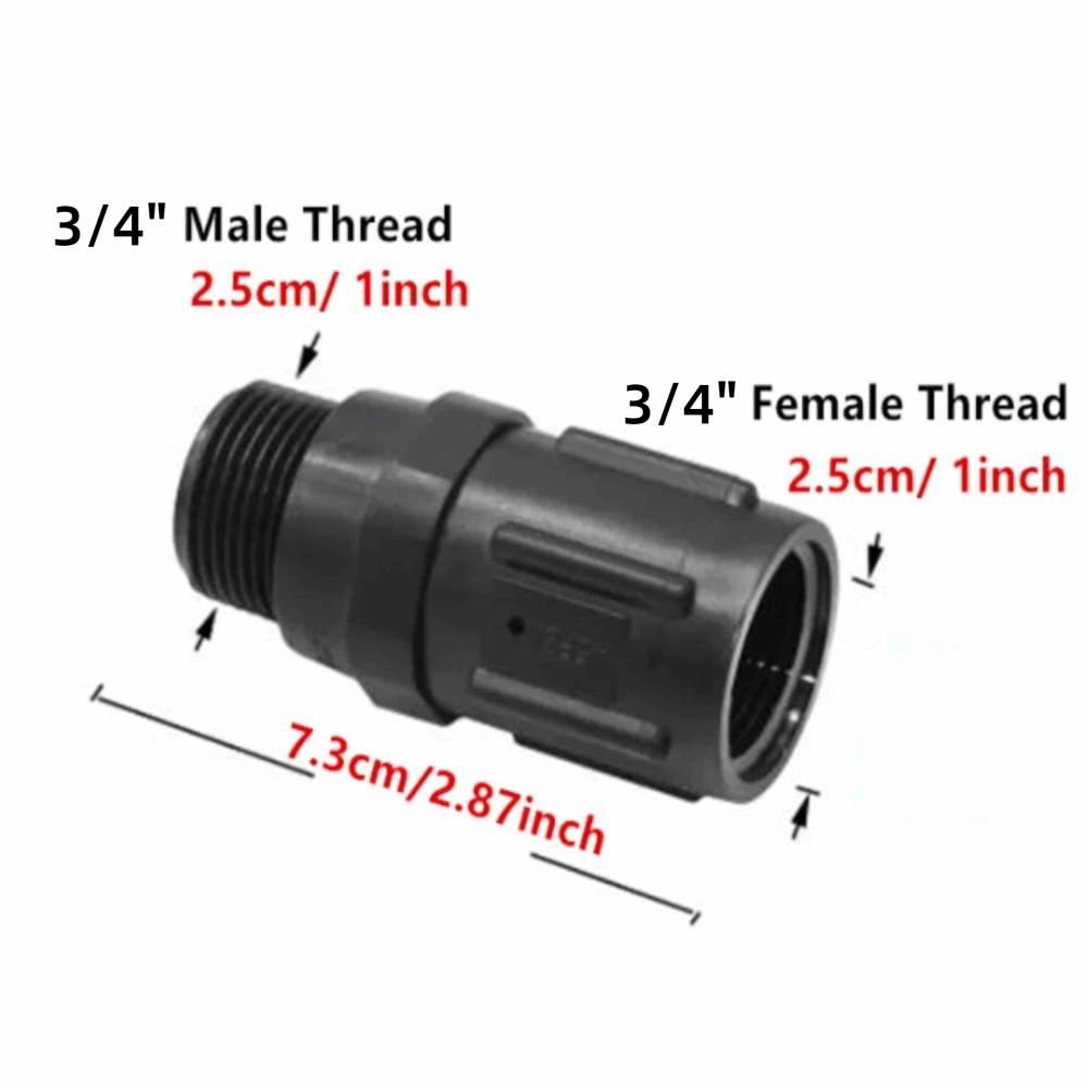 4 Pcs Plastic Water Pressure Reducer Valve 30 PSI Garden Hose Pressure Regulator Garden Hose System