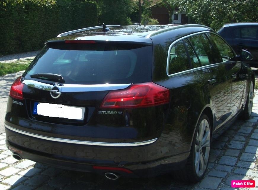Opel INSIGNIA Kombi - CHROME STRIP for the Tailgate Tuning