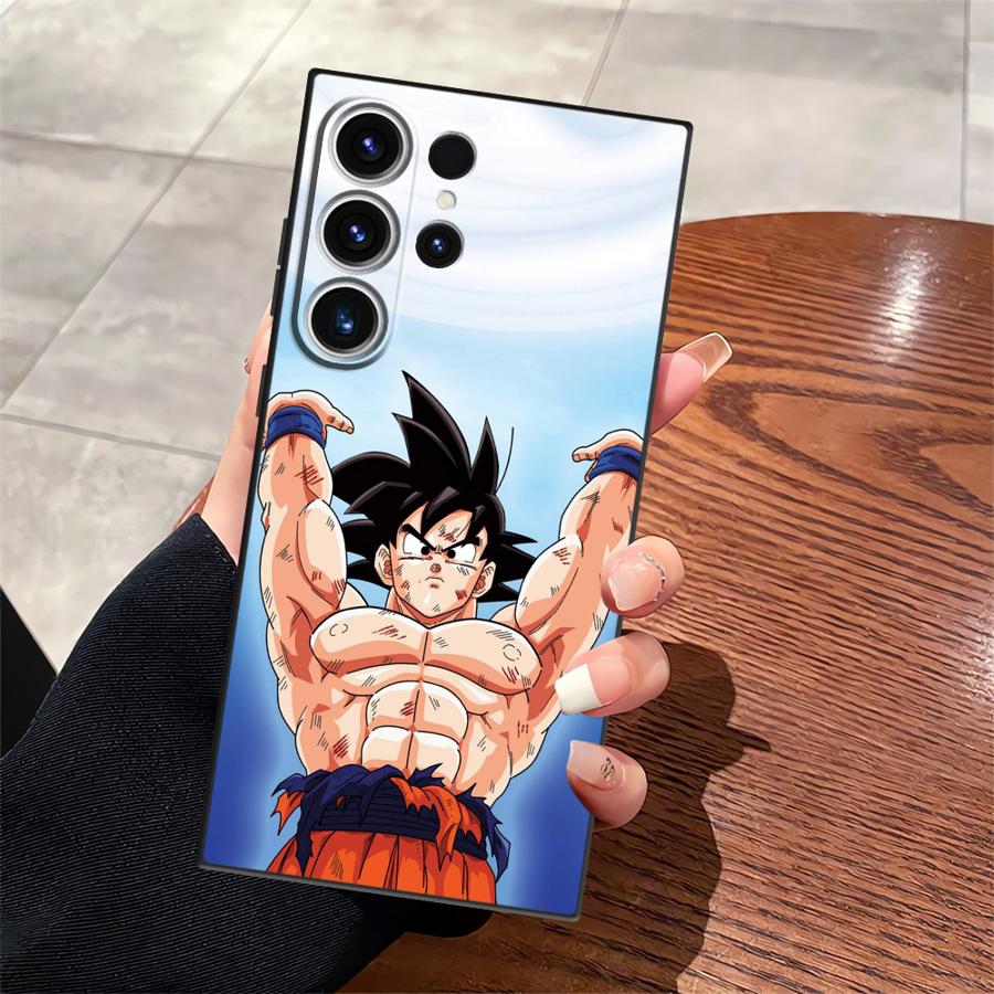 Мультяшный чехол Dragon Ball для Samsung Galaxy S26 S21 FE S23 S25 Ultra S24 Plus S10 S9 S20 Note 20 Ultra 8 9 10 Funda Чехол для телефона