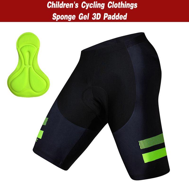 2024 High Quality Kids Bicycle Comfortable Underwear Sponge Gel 3D Padded Bike Child Short Pants Boys Girls Cycling Shorts Pant