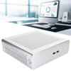 G60S Корпус HTPC Полностью алюминиевый Блок питания ATX Корпус ITX для настольного компьютера(Серебряный USB2.0)