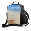 Starfish Beach Insulated Lunch Bag for School Work Picnic Ocean Nautical Theme Tote Lunch Box Containers Reusable Cooler Bag