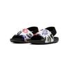 Nike Kawa Slide Низкие кроссовки для малышей Черно-белые Младенцы и малыши CW3360-010