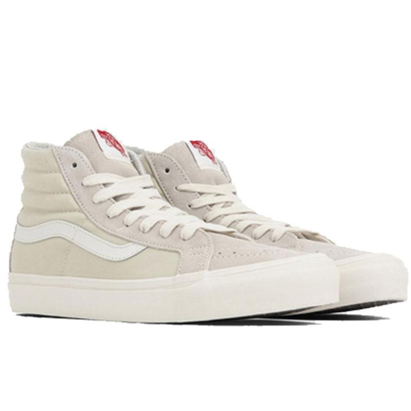 Vans Sk8 Hi Lx Suede Canvas 'Pearl Marshmallow' Vans VN0A45JLVQS