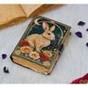 Moonlit Hare Journal | Rabbit Lock Diary | Mystical Floral Notebook | Vintage Witchy Grimoire | Gift for Writers & Dreamers