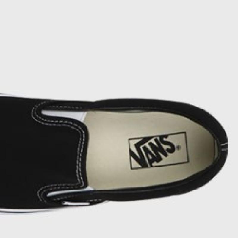 Vans Кроссовки Core Classic Solid Slip On Black Vn000eyeblk