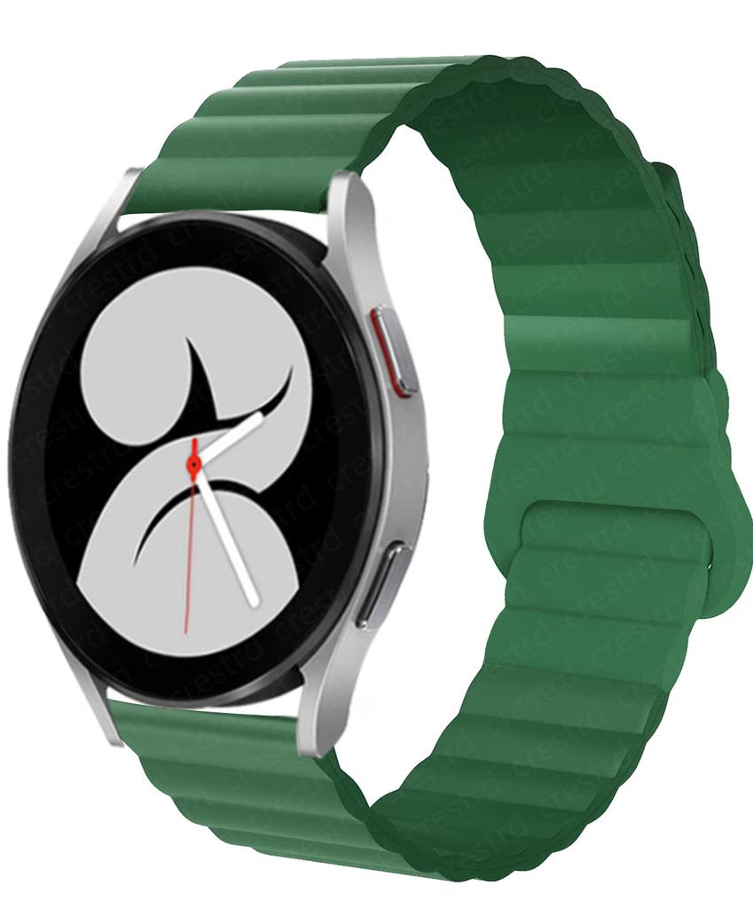 20/22mm Band for Samsung Galaxy Watch 5 Pro/4 6 Classic 46mm 42/active 2 Magnetic Silicone Bracelet Huawei Watch Gt 2/Pro Strap