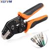 Spade Terminal Crimping Pliers, 28-16AWG (0.08-1.5mm²) for 2.54mm/3.96mm/KF2510/2.8mm/4.8mm /6.3mm Connectors, SN-68B