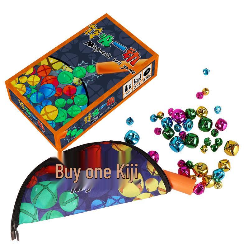 Магнитные шахматы с колокольчиком: Интерактивная развивающая настольная игра для родителей и детей