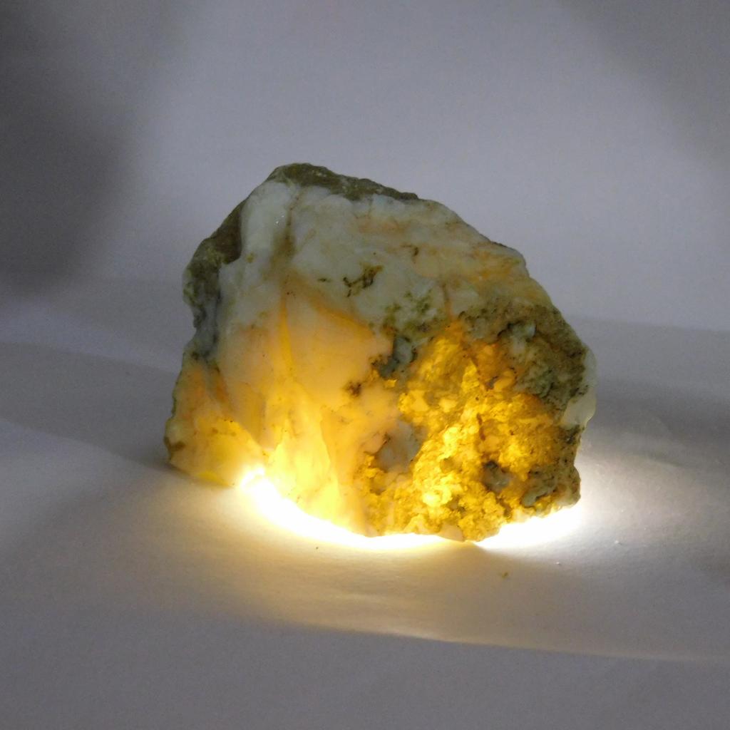 Natural White Opal Loose Gemstone Uncut Rough 101.95 ct Color Certifie October Birthday Birthstone
