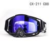 Adjustable Nose Pad Motorcycle Goggles Helmets Windshield Protection UV400 Sport Riding Eyewear