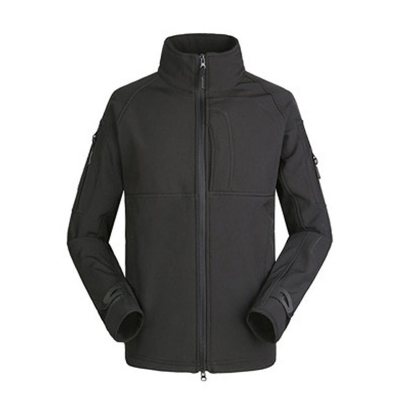 Мужской водонепроницаемый ветрозащитный комплект куртки софтшелл TAD из флиса «акулья кожа» камуфляжной расцветки