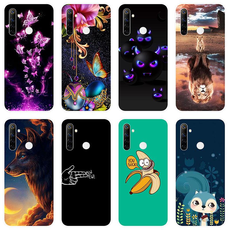 For Realme 6i Realme6i Case Soft Silicone Back Cover Cartoon Phone Case Fashionable
