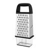 Cheese Grater with Container 4 Sided Stainless Steel Graters for Kitchen Professional Box Grater for Parmesan Vegetables