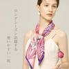 Silk Scarf Stole Printed 5A Grade Silk Silk Scarf 86 X 86 Cm Square Silk Gift Birthday Girlfriend Wife Bag Spring Summer Pink Green Purple Brand UV
