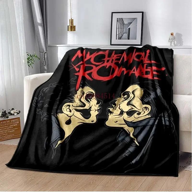 Мои одеяла с принтом группы C-Chemical R-Romance, Детское одеяло-плед, для спальни, гостиной, дивана, кровати, автомобиля, Подарок на день рождения