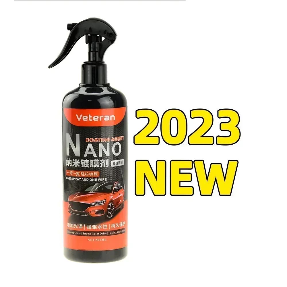 500ML 9H Hardness Car Detailing Ceramic Coating Car Products Ceramic Coating Nano Glass Plated Crystal Car Polish