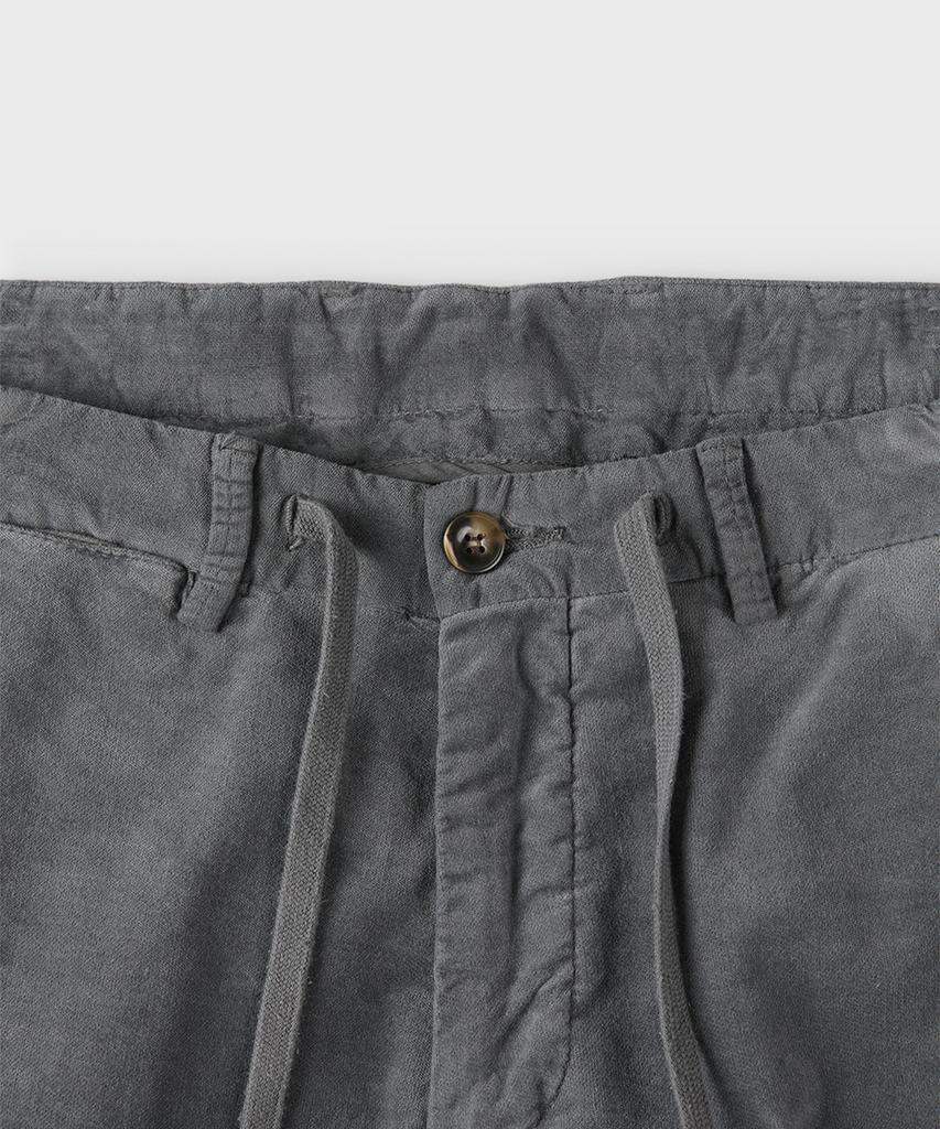PANICALE Grey Modal Blend Drawstring Pants