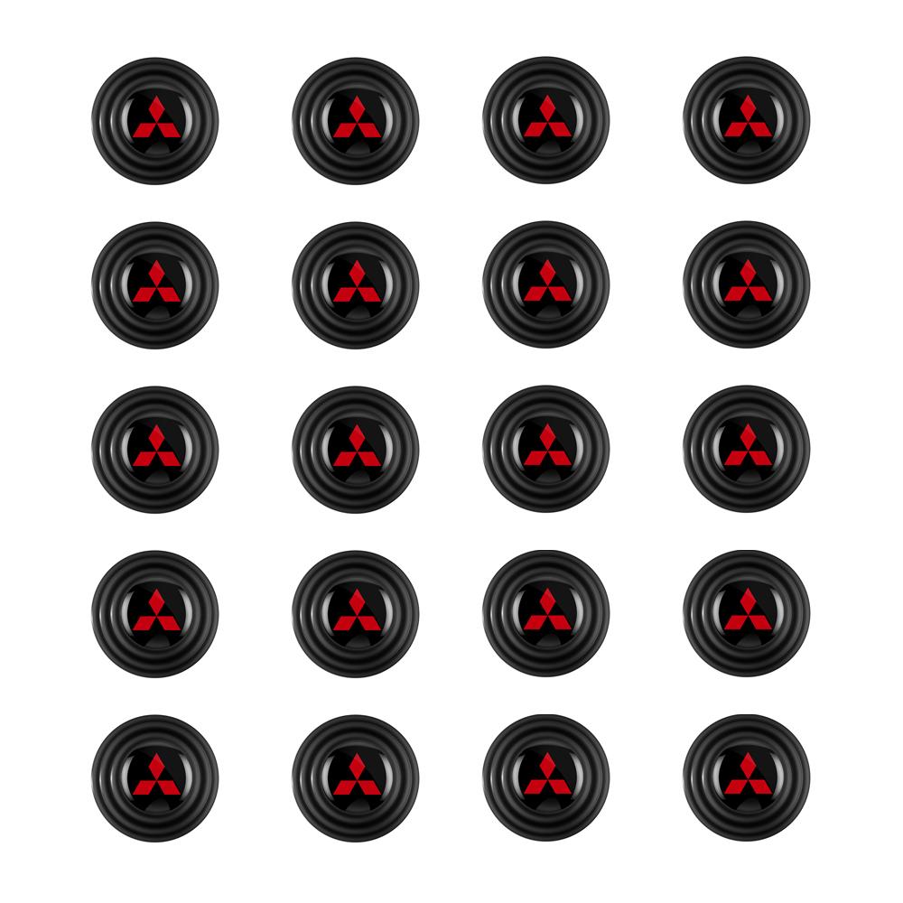 Силиконовая противоударная накладка-амортизатор на дверь автомобиля Наклейка Для Mitsubishi Ralliart Asx Lancer 10 Outlander l200 Xpander Pajero Montero V73