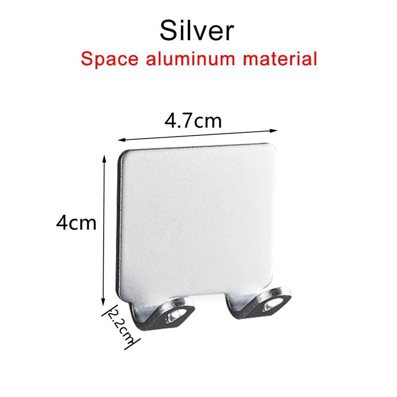 1PCS Punch Free Shaving Razor Holder Men Shaving Shaver Storage Hook Wall Shelf Bathroom Razor Rack Wall Kitchen Accessories