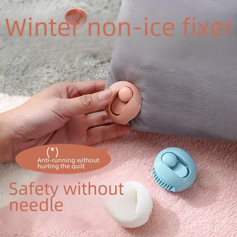 Needle-Free Cartoon Quilt Holder with One-Key Unlocking