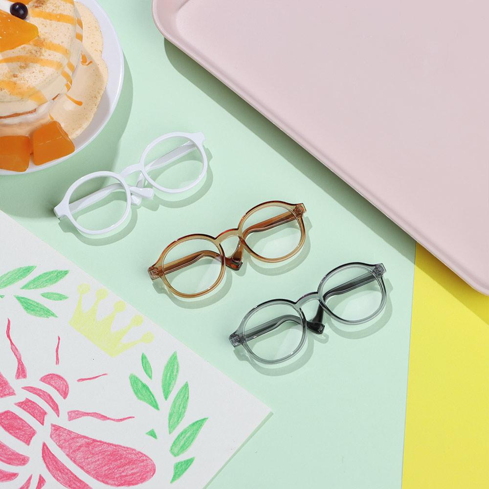 DIY Changing Clothes Korea Accessories Toys Round Glasses Doll Decoration Dolls Glass
