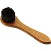 Columbus Keep Clean High-Density Handy Horsehair Brush, Made In Germany with Natural Hair and Beech Wood, Black, Size F