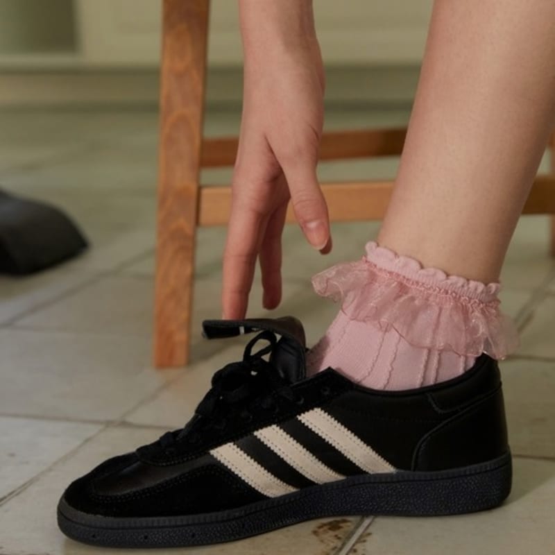 SOCKS APPEAL Short Frill Pink