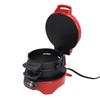 Breakfast Sandwich Maker with Egg Cooker Ring Customize Ingredients for English Muffins Croissants Mini Waffles Red US