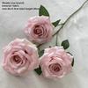 Свадебный декор Роза пыльно-розовая румяна нюдовый светло-кофейный рисово-белый искусственная роза цветочная гирлянда направляющая для дорожки цветы s дропшиппинг