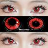 Eyeshare Colored Contact Lenses 2PCS Halloween Costume Colored Invisible Red Lenses Cosplay Color Makeup Purple Contact Lenses Eye Makeup Lenses