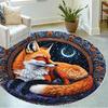 1pc fox design home carpet non slip office decor gift living room bedroom
