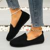 Large Size Soft-soled Round Head Fashion Casual Shoes Women 2025 Spring and Autumn Slip-on Comfortable Single Shoes for Women