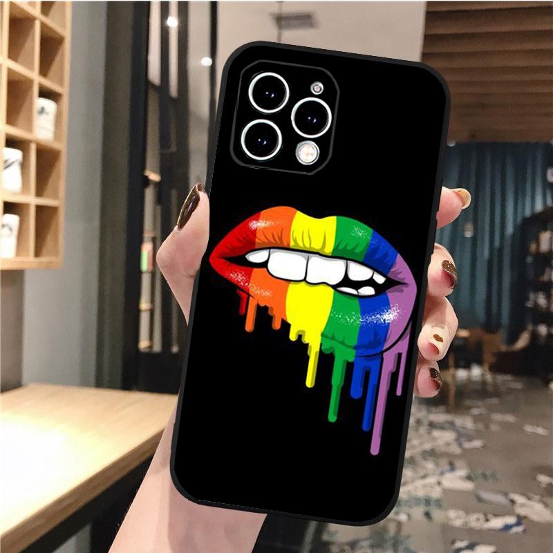 Phone Case For iPhone 17 Pro Max Air 16 15 14 13 Pro Max 15 16 Pro 15Plus Gay Lesbian LGBT Love Mobile Phone Case Funda