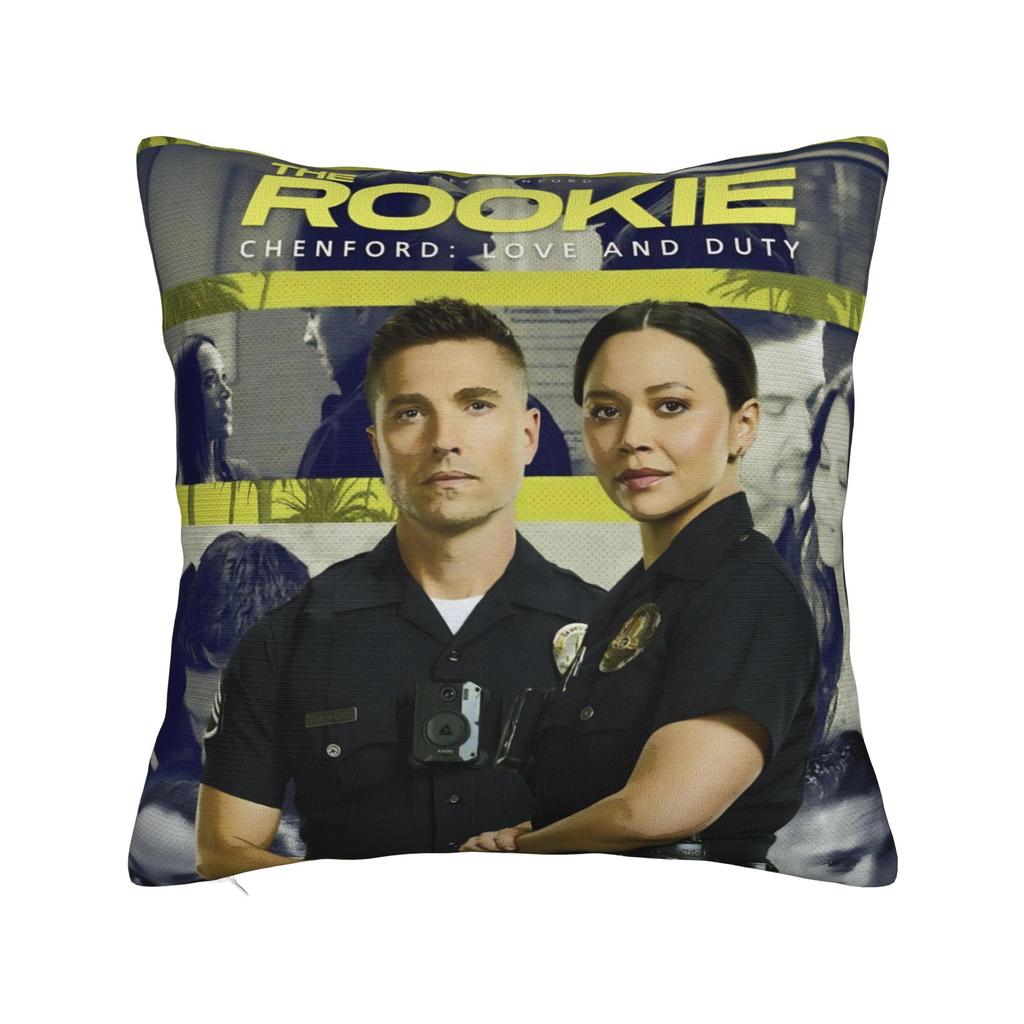 Decorative Pillowcases The Rookie Tv Show Accessories Seat Throw Pillow Case Cover Square Style Multi Size