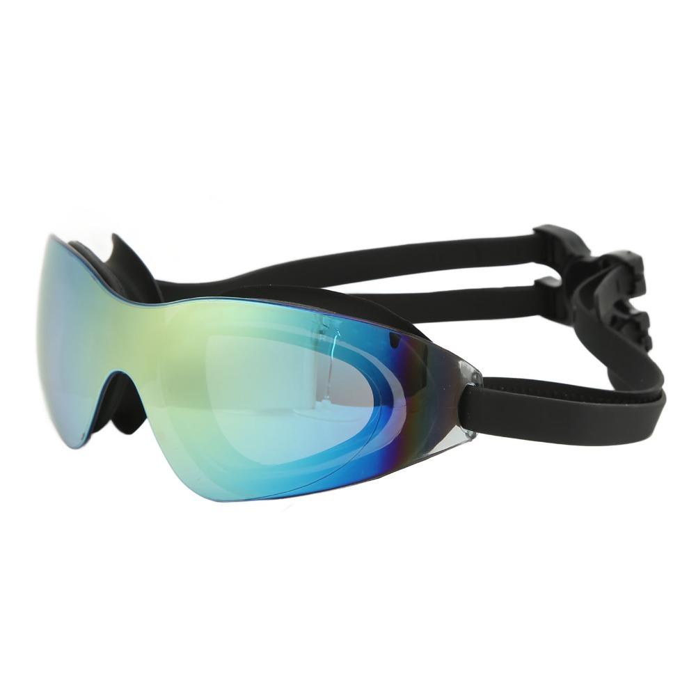 with PC Mirror Swimming Goggles Anti Fog Silicone Goggles Durable Swim Glasses for Men and Women