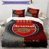 3pcs Duvet Cover Set (1*Duvet Cover + 2*Pillowcase, Without Core), football team.C Print Soft All‑Season Bedding Set, Home Bedroom Decor Gift