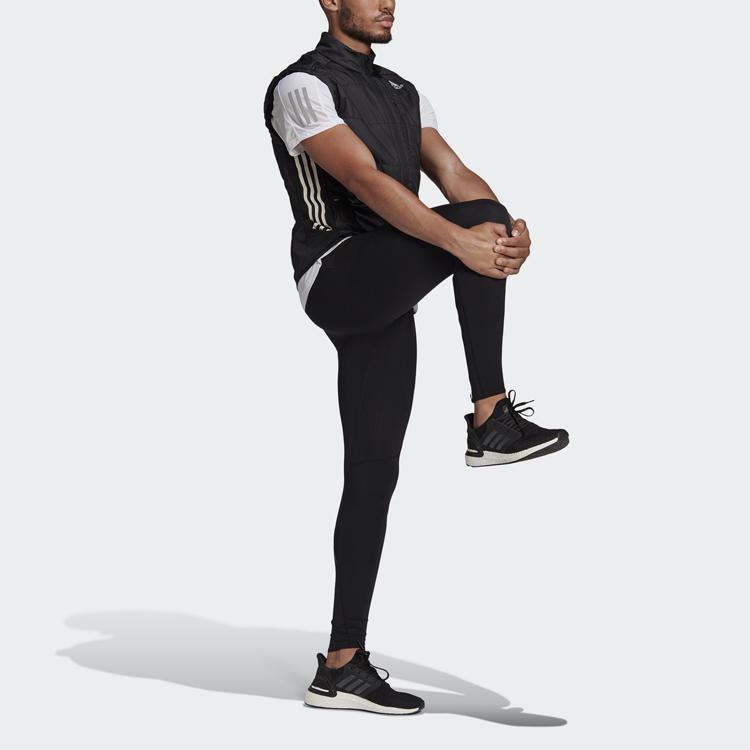 adidas Мужские жилеты OTR Черные С воротником-стойкой Умеренные Другие GM1488