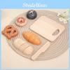 Funny Wooden Simulation Velcro Bread Cutting Game Children Toy Set For Kid Gift