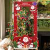 2025 New Year's Day Photo Background Cloth Navidad Natal Noel Santa Backdrop Merry Christmas Decor For Home 2024 New Year 2025
