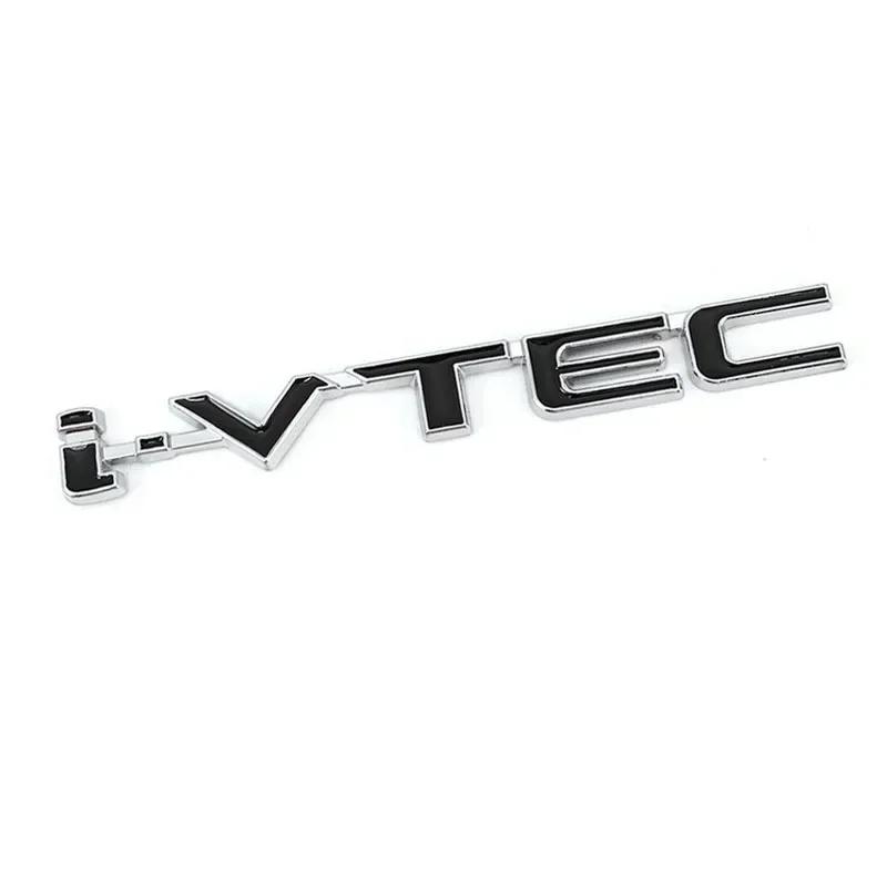 MPC4 Car Sticker VTEC Emblem Decal for Honda I VTEC Badge Fit Accord Odyssey CRV HRV Exterior Accessories Decoration