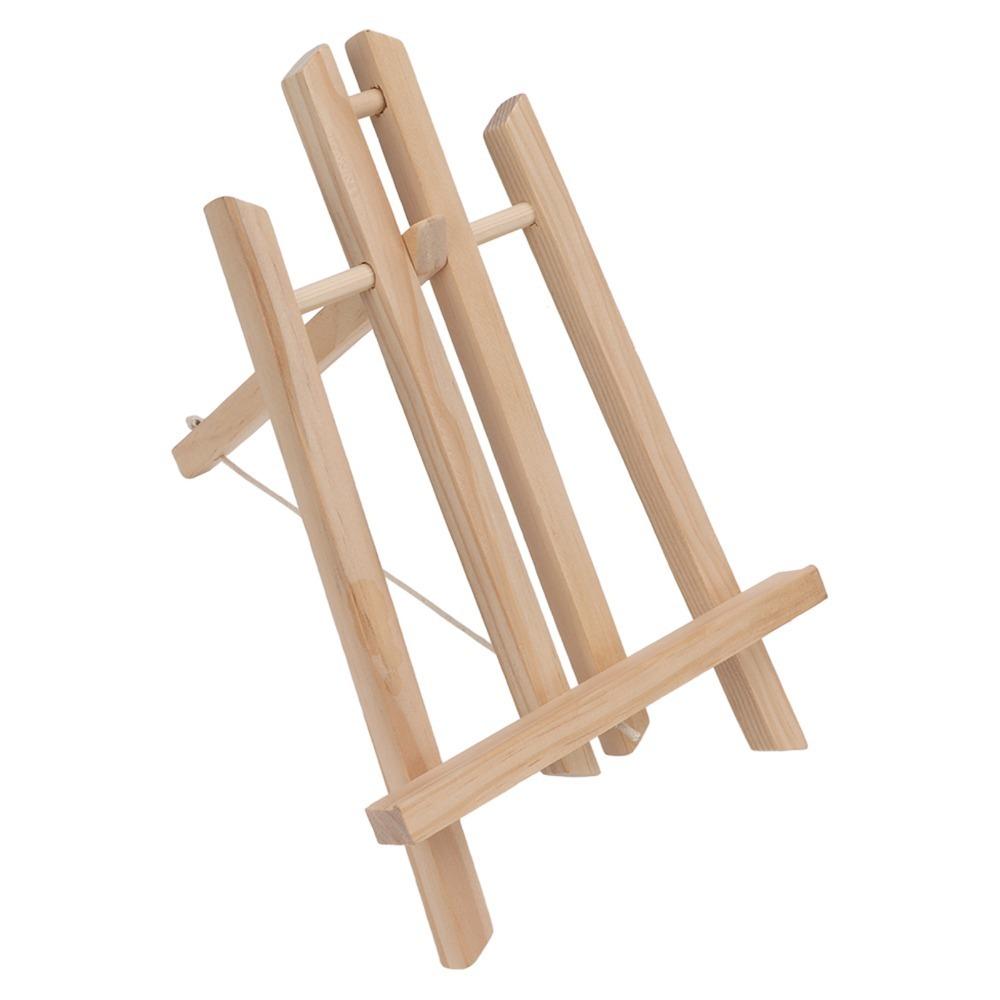 30cm Wood Desk Easel Small Easel Solid Bearing Capacity Painting Stand Sign Display