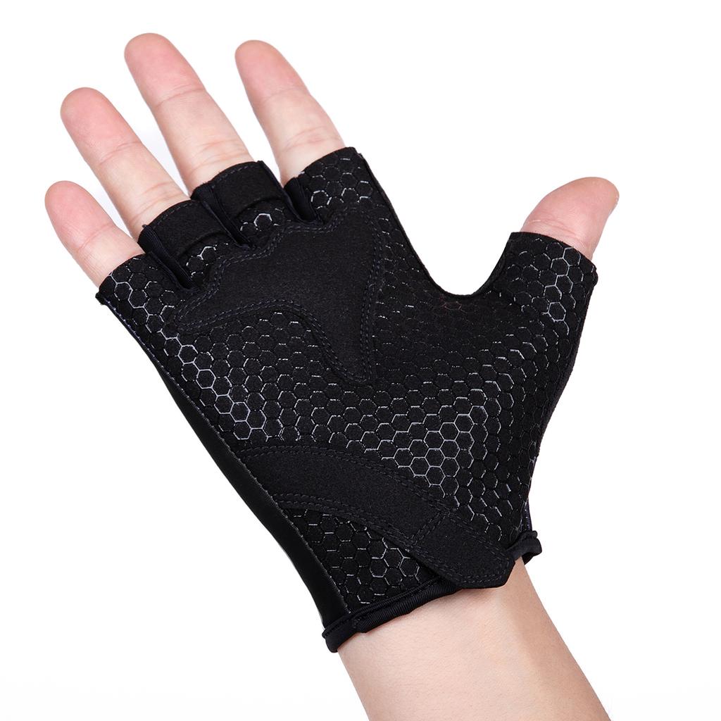 New UAE Cycling Gloves Bike ORBEA RACING Gloves Half Finger MTB Fitness Gloves Running Fitness Riding Bicycle Sports Gloves