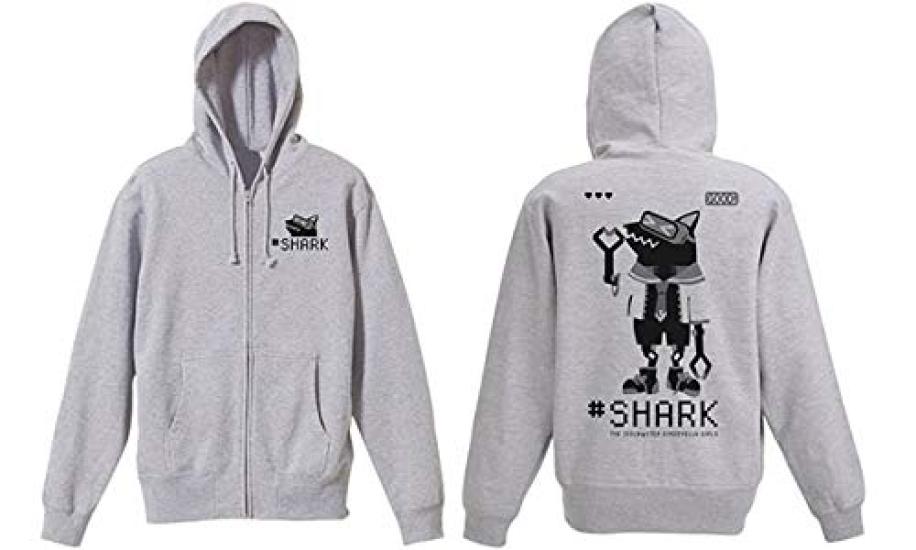 THE CINDERELLA GIRLS Zip IDOLM@STER Sha-kun Parka/MIX GRAY-S