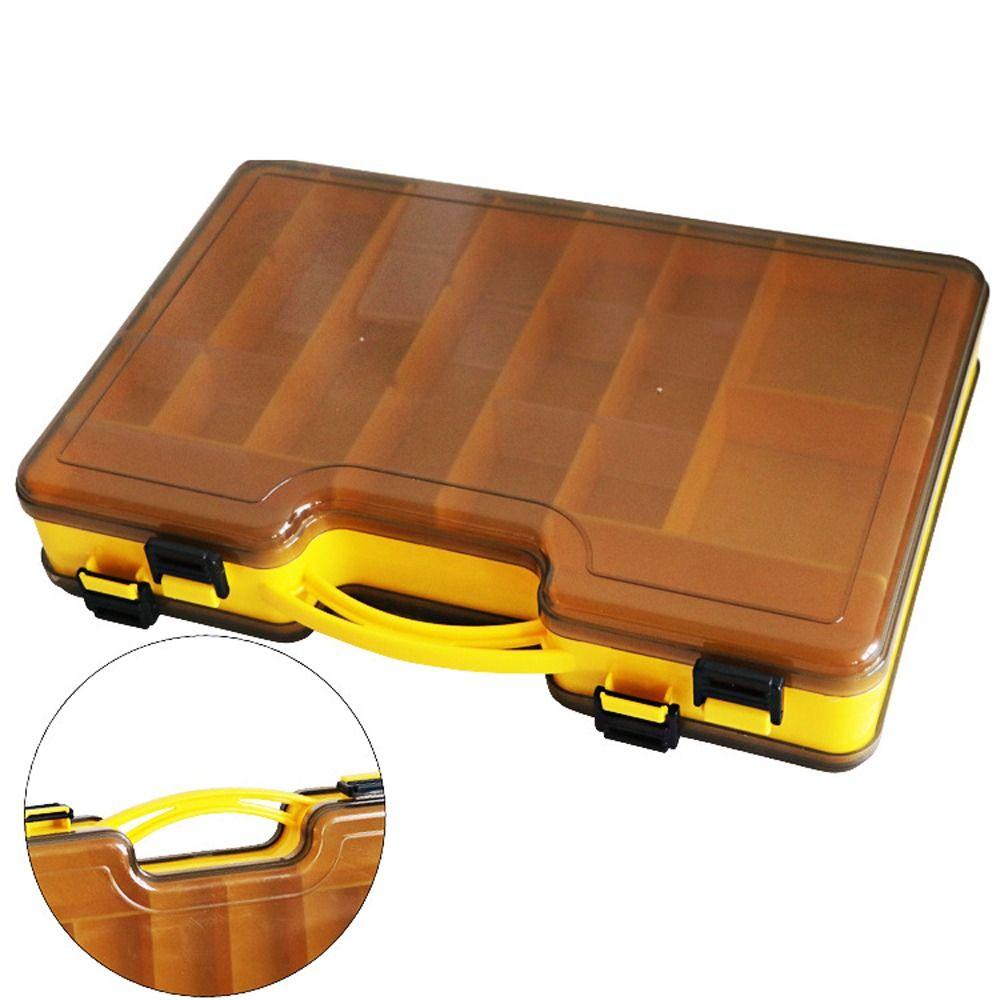 Двусторонняя двухсторонняя коробка для рыболовных снастей, быстрая идентификация, приманка, чехол для поддельной приманки, чехол для хранения приманок