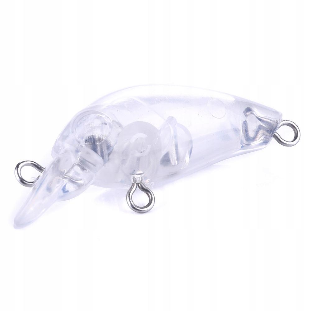 Body Wobbler Pike Zander Perch Do It Yourself For Painting 4.5Cm 4G 10Pcs