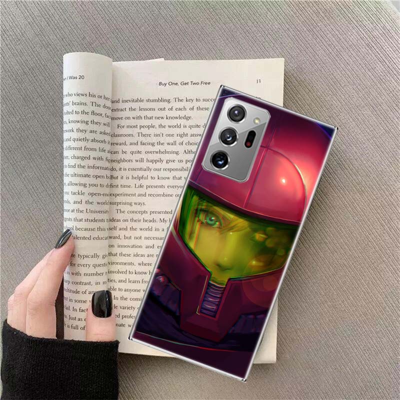 Игровой чехол M-METROID для Samsung Galaxy S25 Edge S24 S23 FE S22 S26 Ultra S21 S20 S10 Plus Capa Мягкий