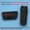 WO-Car Aluminum Pedal Cover For Dodge Challenger 300 Brake And Accelerator Pedal Accessories