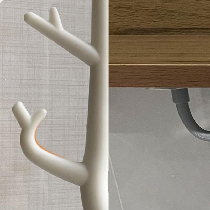 Нордический японский крючок-ветка настенный декор держатель для ключей органайзер для хранения липкие крючки